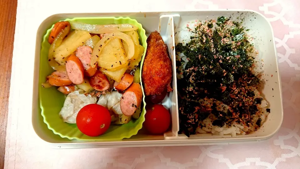 ジャーマンポテト❤️旦那さんお弁当🎵😊|かおるcitronさん