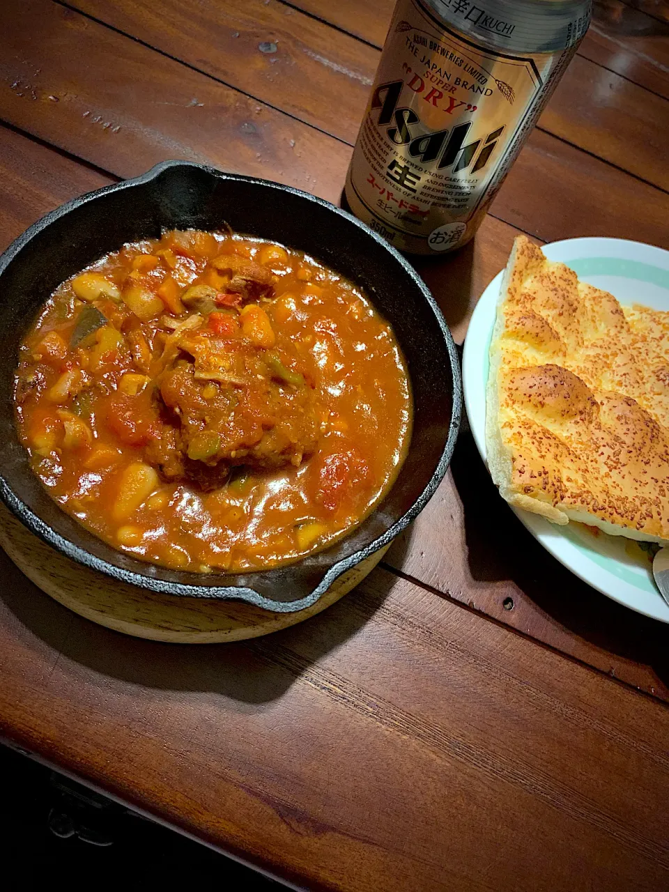 豚肉と白インゲンのスペイン風トマト煮込み|梛さん