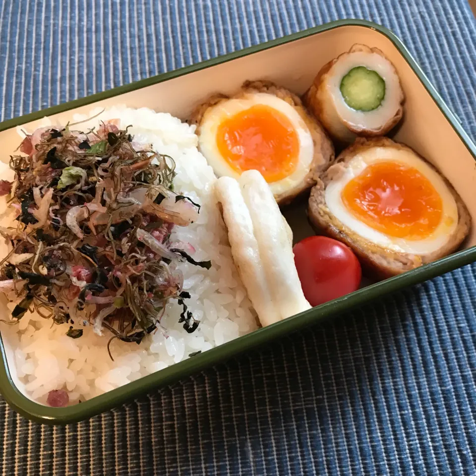 chiaki3さんの料理 🥚🥚🥚ぶたたまご🐷今日のお弁当🍱19.12.2|Lilyさん