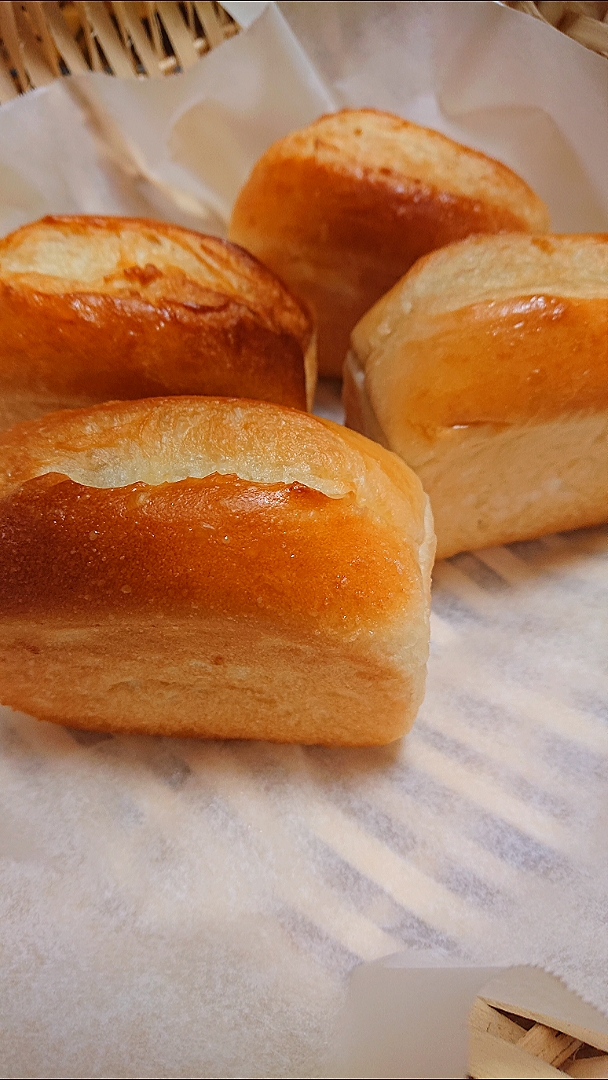 ミニ食パン型でバタートップあんパン/きいさん | Snapdish[スナップ