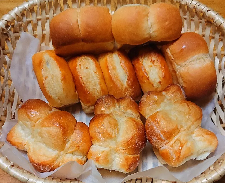 朝食用にいろいろミニ食パン|きいさんさん