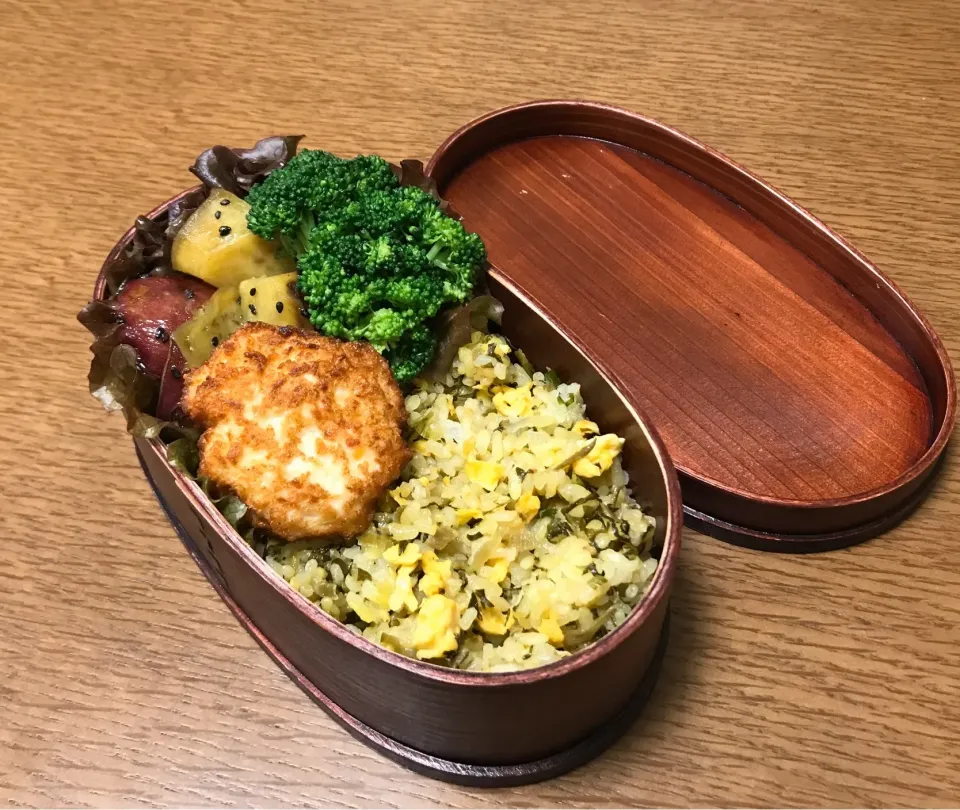 高菜チャーハン弁当☆|やまさんさん