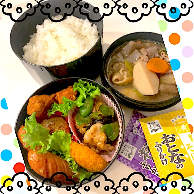 ポカポカになぁれ😆芋炊き弁当|ryosanさん