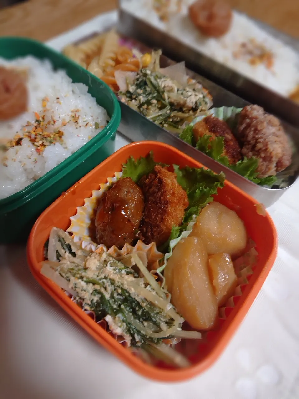 Snapdishの料理写真:今日のお弁当|ゆずうさぎさん