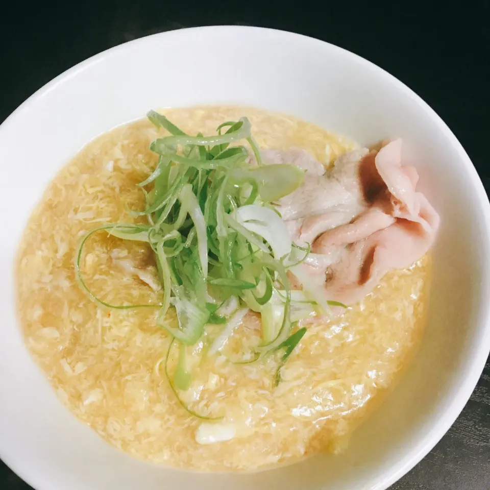 Snapdishの料理写真:あんかけ卵中華ラーメン|marioさん