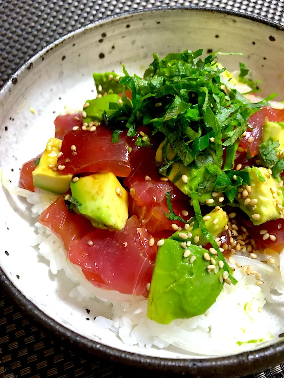 Snapdishの料理写真:ポキ丼|Michiyo Shimizuさん