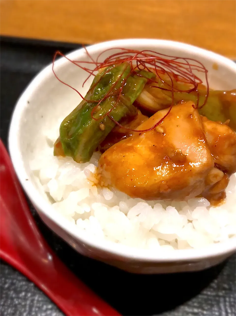 鳥とキャベツの中華風甘辛味噌炒め|ガラクタさん