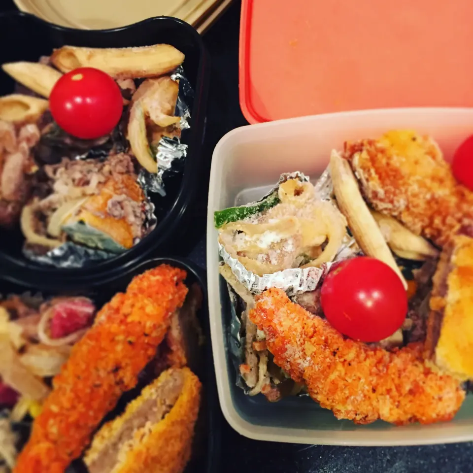 Snapdishの料理写真:今日のお弁当|kenji kojimaさん