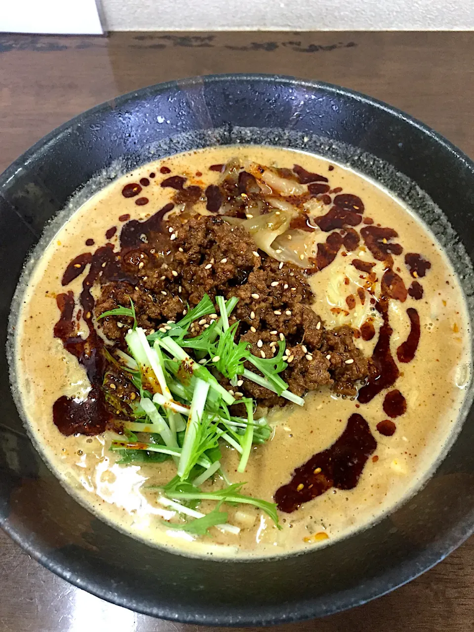 Snapdishの料理写真:香醋たんたん麺@麺処 ごまや（東浦和）|Kazuya Miyukiさん