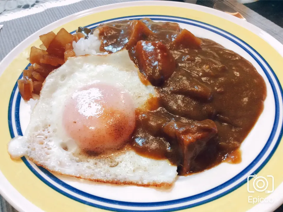 Snapdishの料理写真:今宵は、カレー🍛😋|アライさんさん