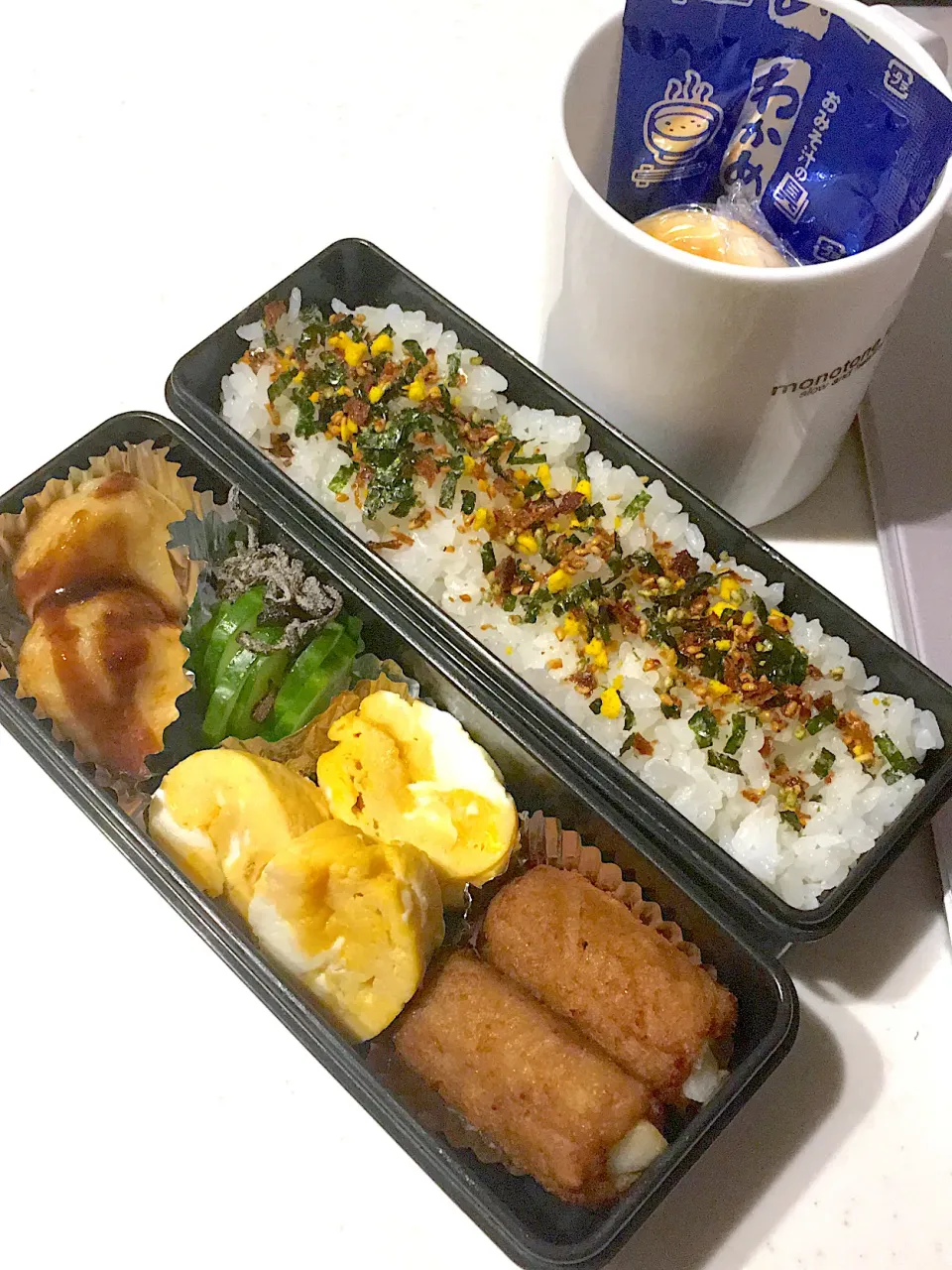 Snapdishの料理写真:12/5旦那さん弁当|あーさん