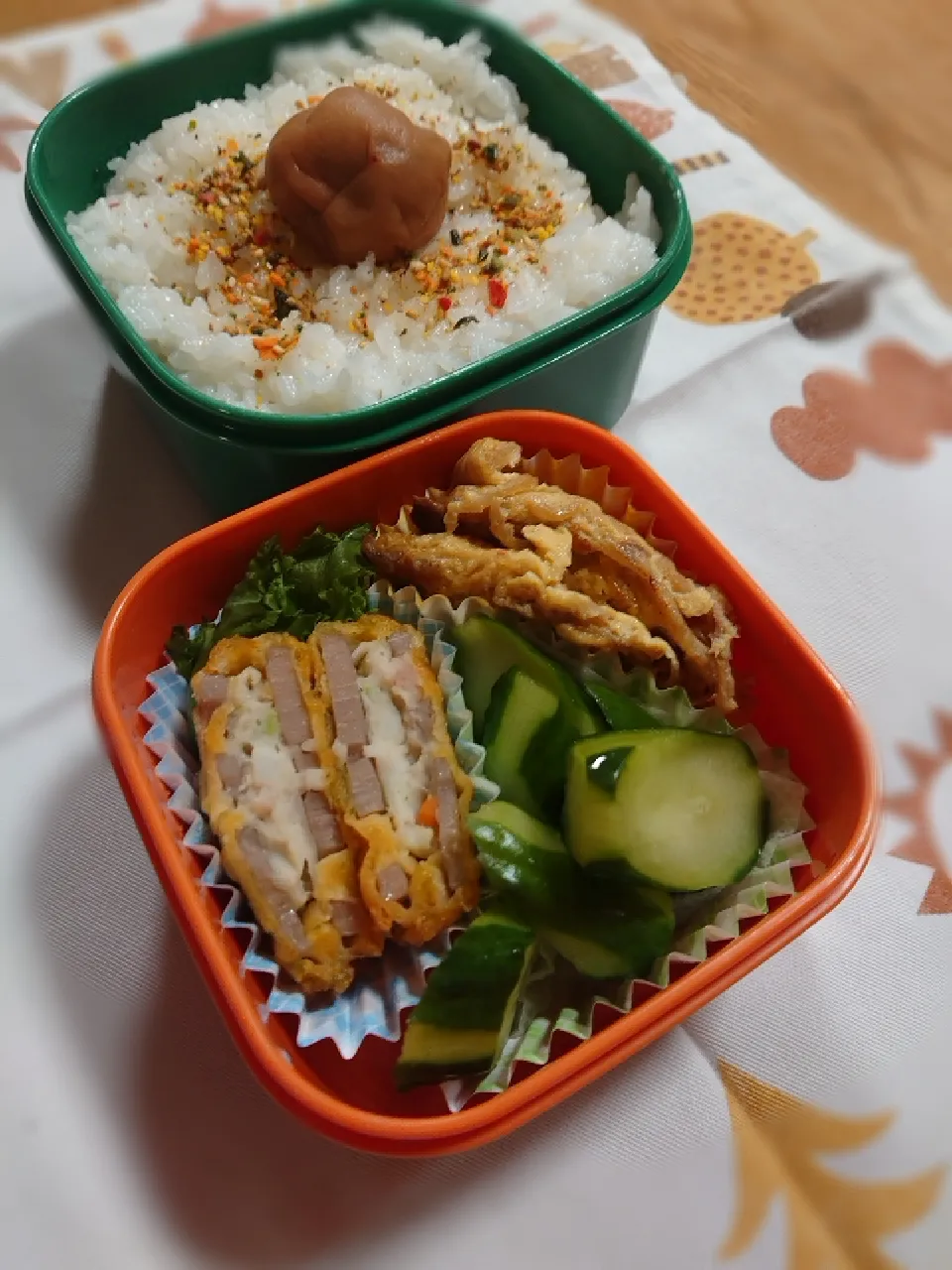 今日のお弁当|ゆずうさぎさん