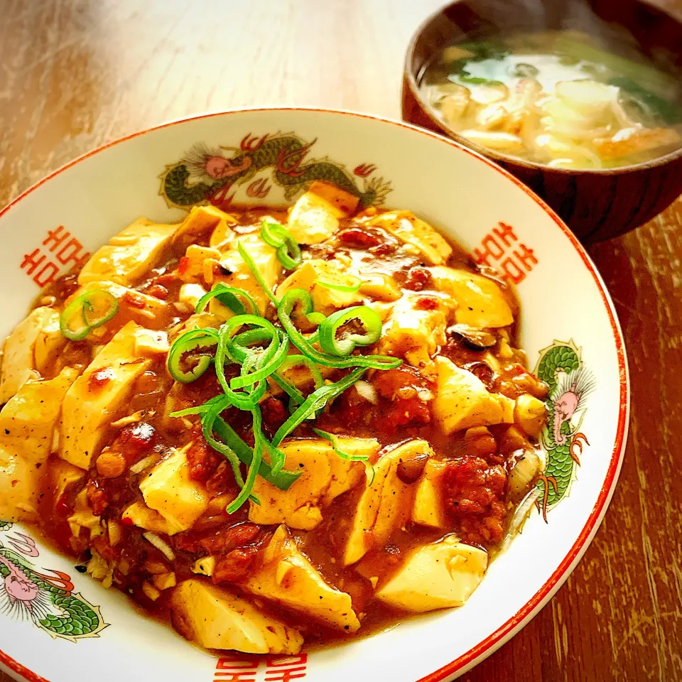 Snapdishの料理写真:麻婆丼|プチテンよすさん