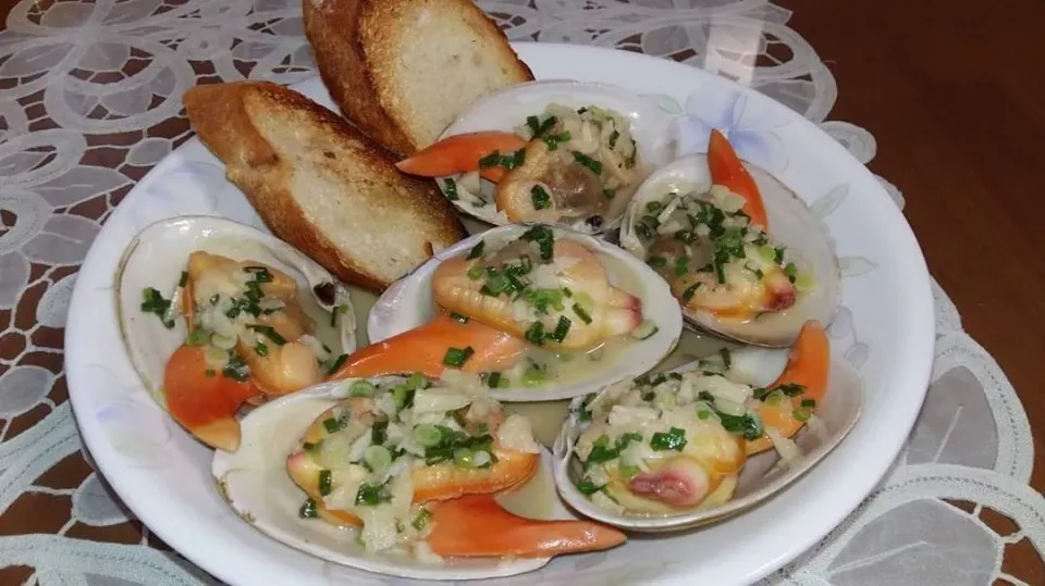 clams in wine sauce|steven z.y.さん