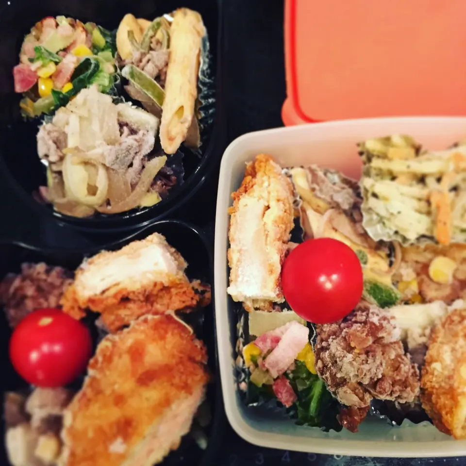 Snapdishの料理写真:今日のお弁当|kenji kojimaさん