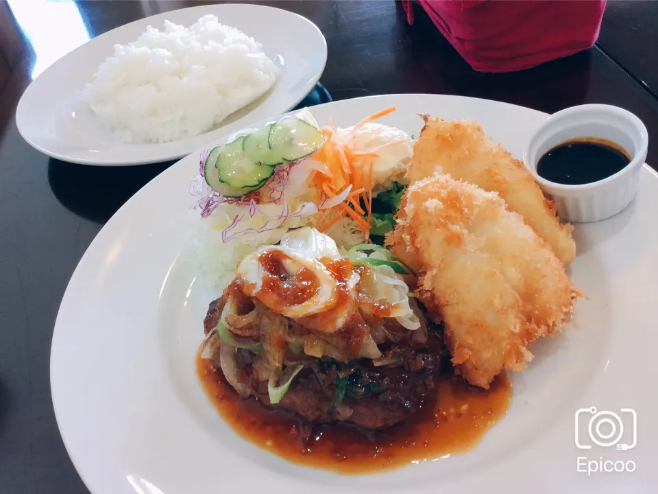 ちょっと美味しいランチめっけた😋|アライさんさん