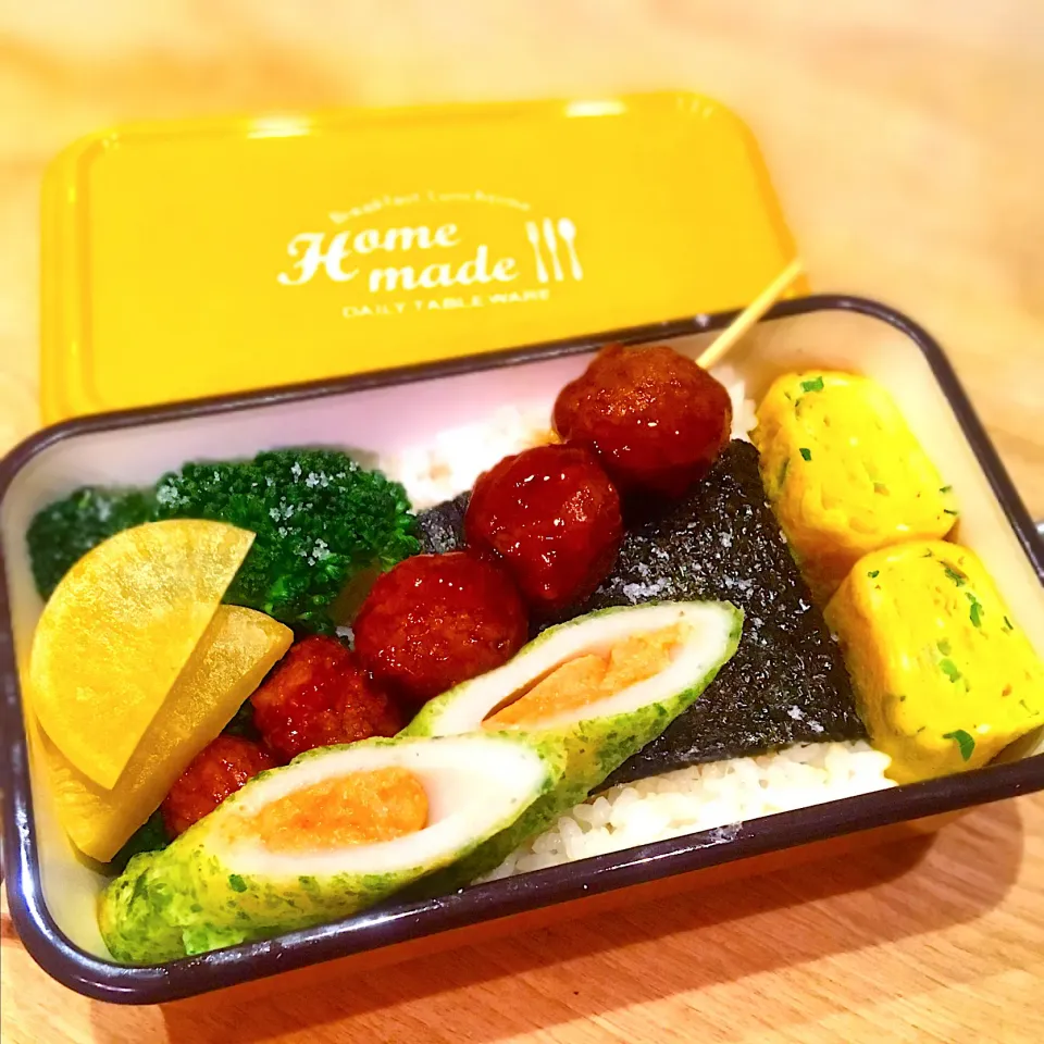 Snapdishの料理写真:今日のお弁当🍙|たんたんさん