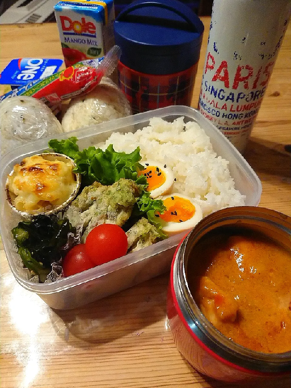 Snapdishの料理写真:2019.12.6 息子弁当🍱|あずきラテさん