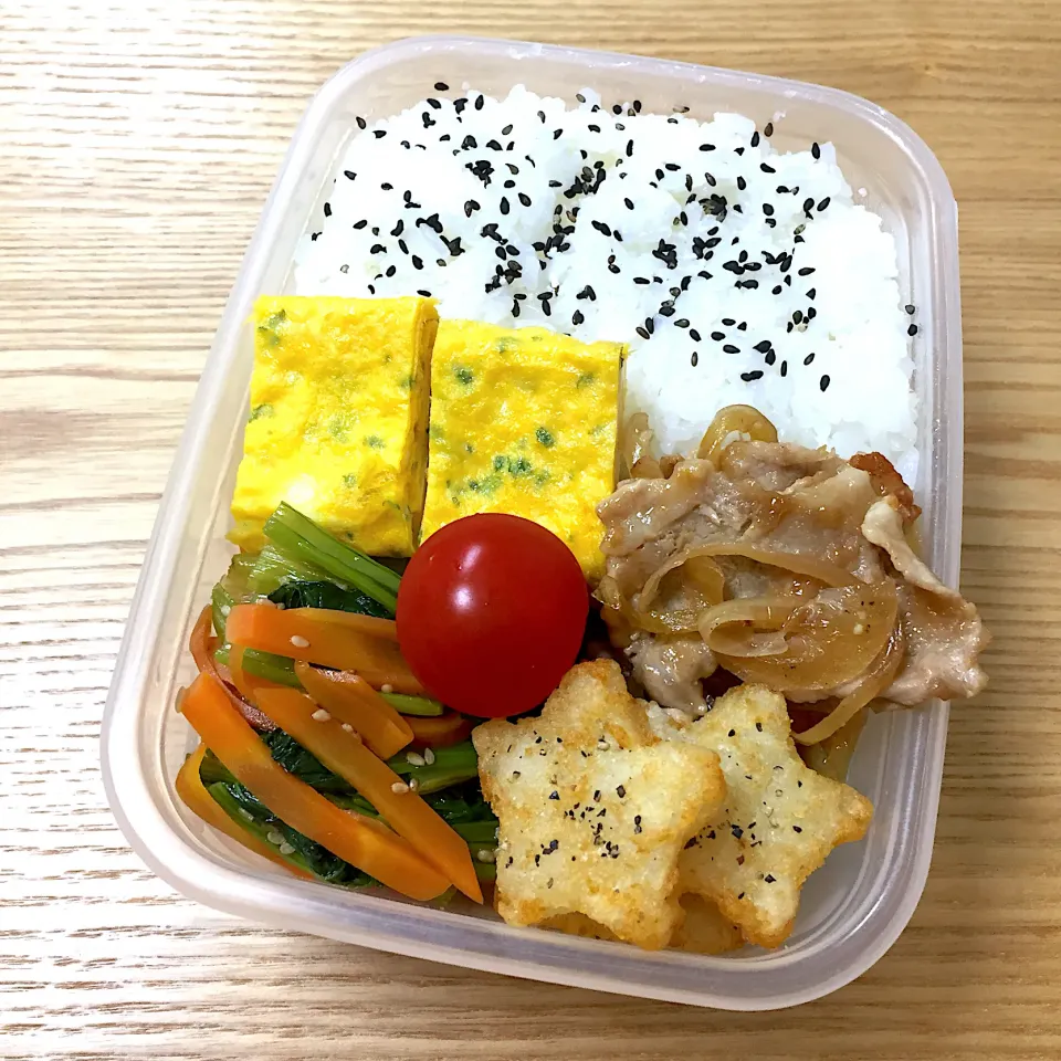 金曜日の旦那さんのお弁当🍙|むさけんさん