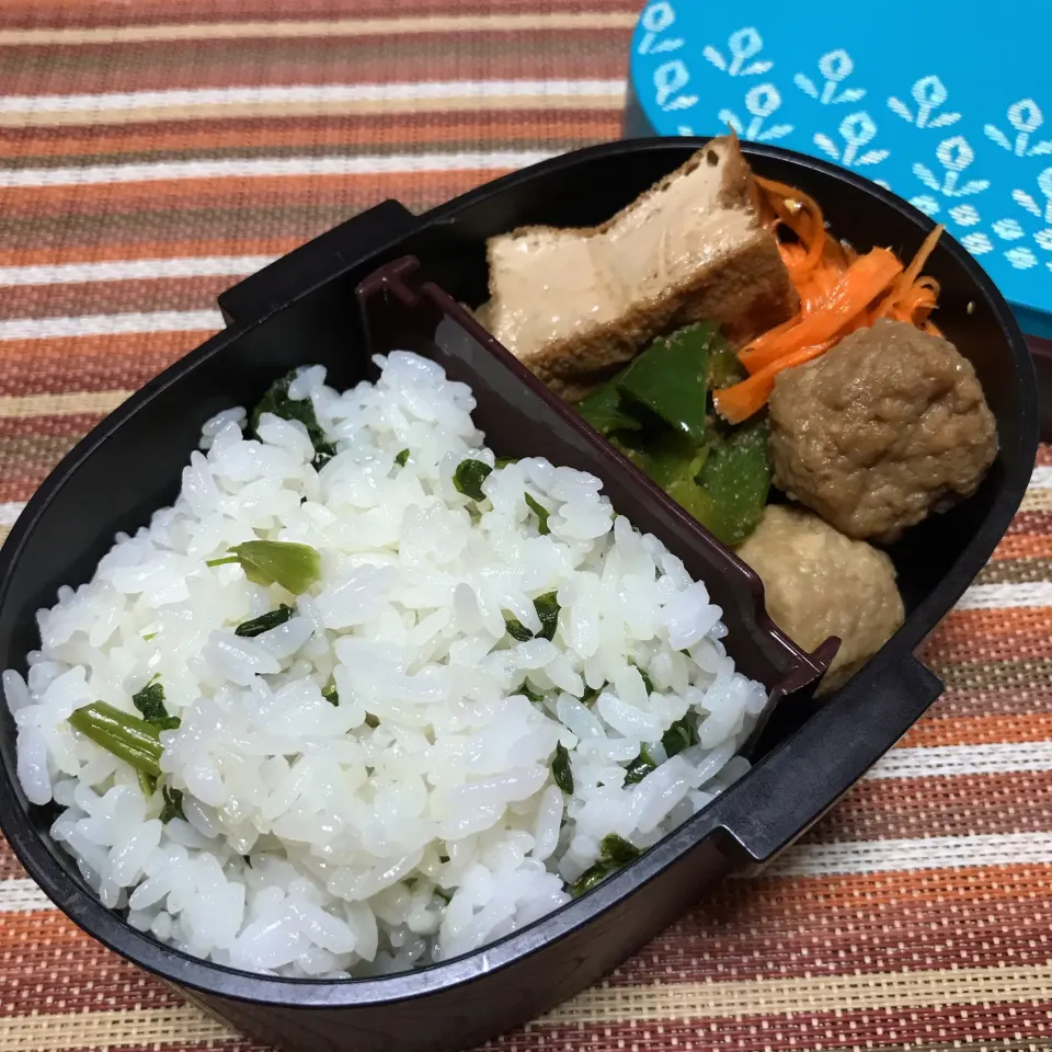 大根葉の混ぜご飯弁当|aru_sakazakさん