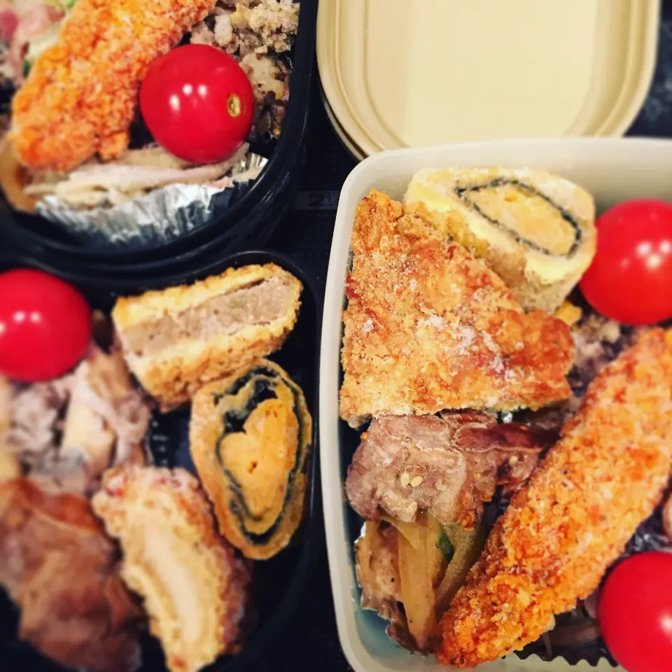 Snapdishの料理写真:今日のお弁当|kenji kojimaさん