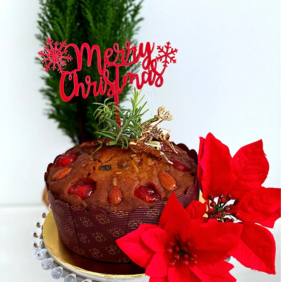 Snapdishの料理写真:Christmas fruit cake|12Dragonさん