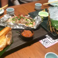 赤魚焼き物、スズキの白子、今日のイカ|katsumaniaさん