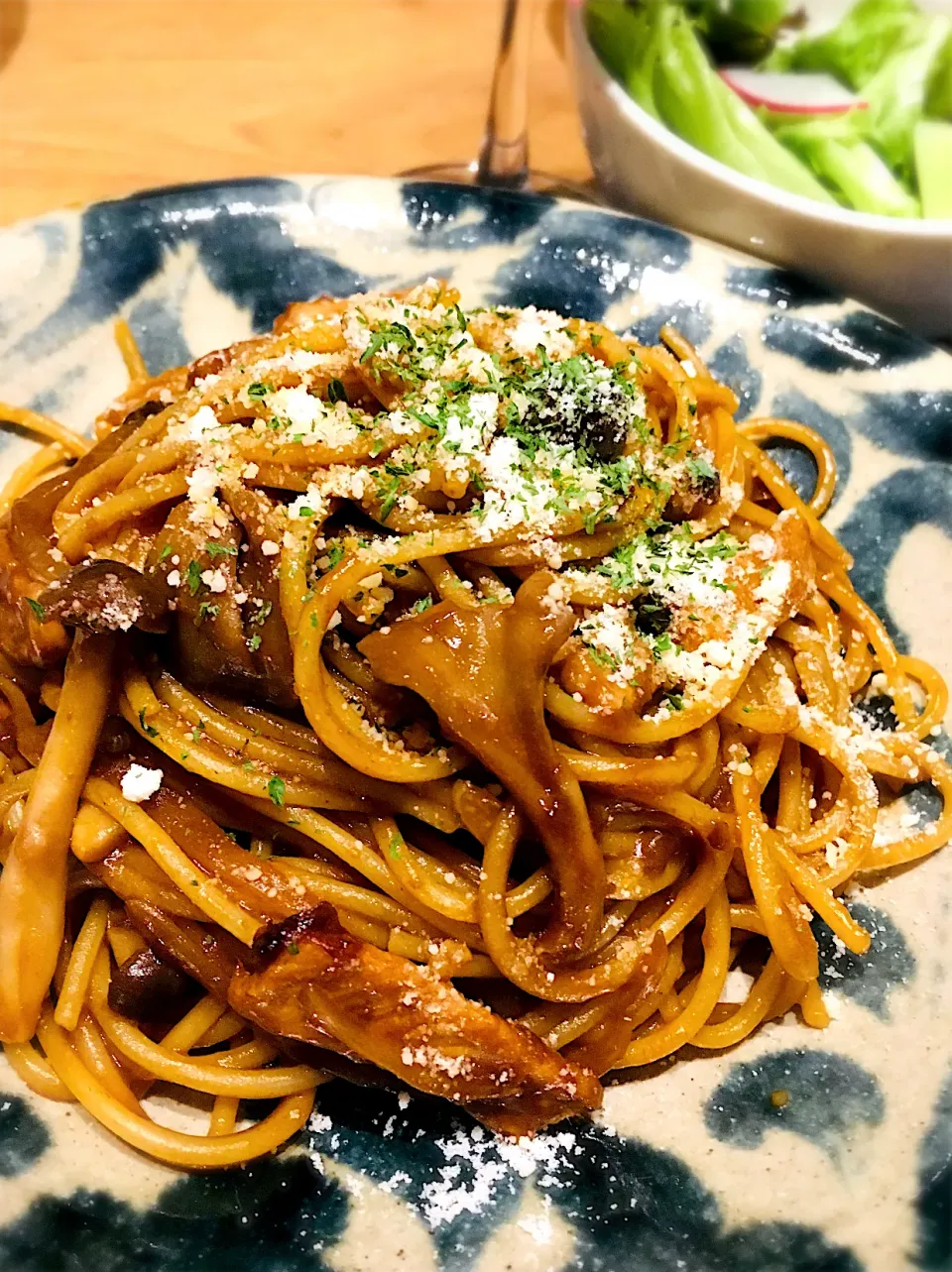 今夜は、具が大きいミートソースパスタ✨|ミッチ☆ママさん