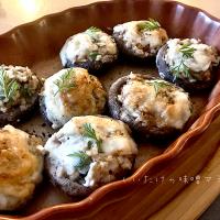 しいたけの味噌マヨ焼き🍄