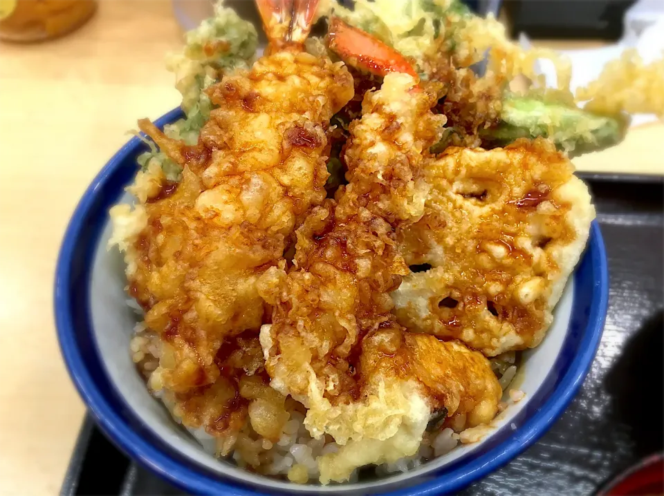 蟹と帆立の天丼|きっしーさん