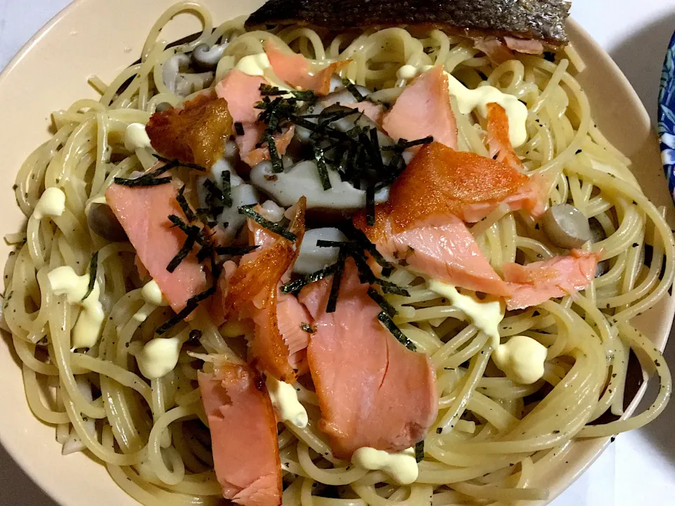 Snapdishの料理写真:息子のおやつパスタww|ひろこさん