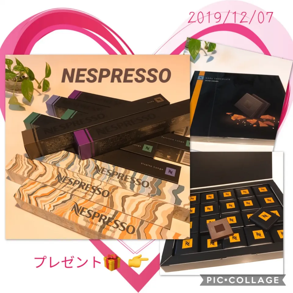 #Nespresso100個#チョコレートのプレゼント💕|みすてりあすゆっこさん