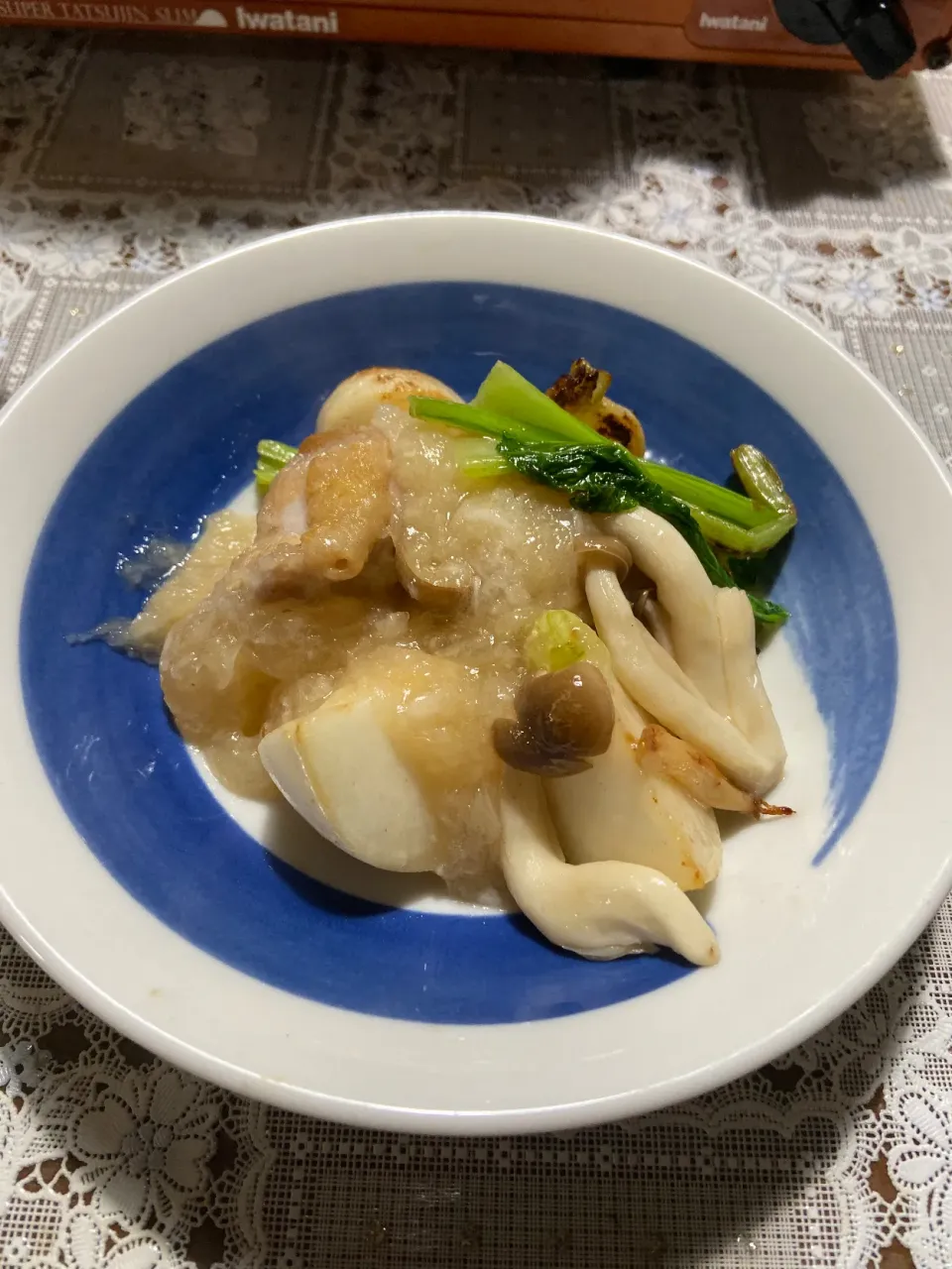 鶏肉と蕪のみぞれ餡|ハルのただ飯さん