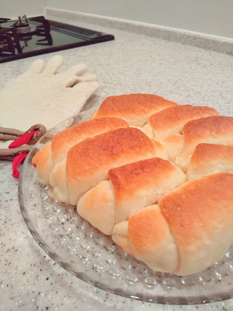 🥐チーズ入り塩ちぎりパン🥐
パン作りたのしい❤️❤️|おーやんさん