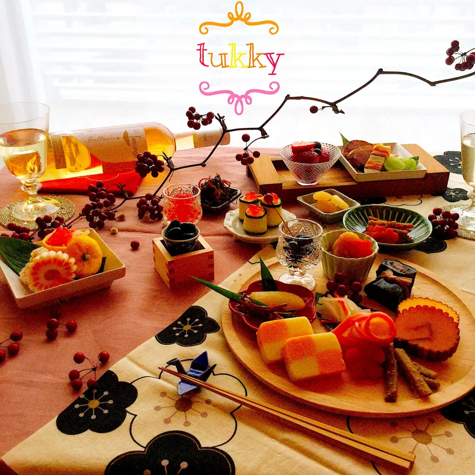 Snapdishの料理写真:🐉 New Year's platter 🐉|tukkyさん