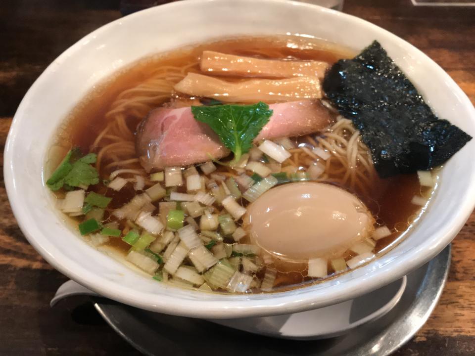 醤油味玉らぁ麺（大盛り）