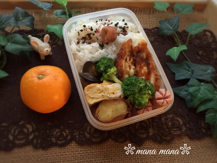 Snapdishの料理写真:⑦今週12/6金曜日のお弁当～|まなまな♡さん