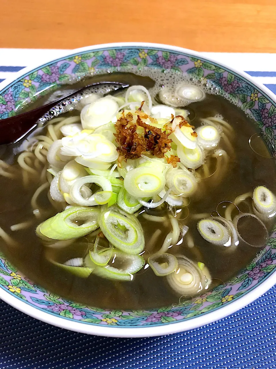 素ラーメン_自家製(煮干しと鰹節のスープ・葱油)|小次郎さん