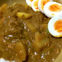ツナとじゃがいものカレー