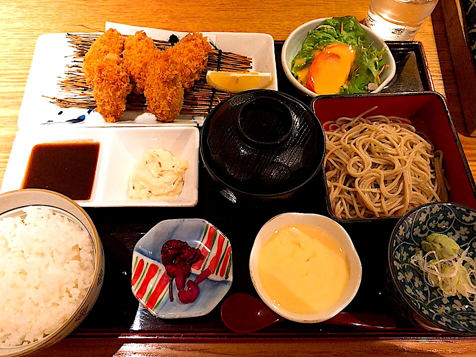 カキフライ定食|もっさんさん