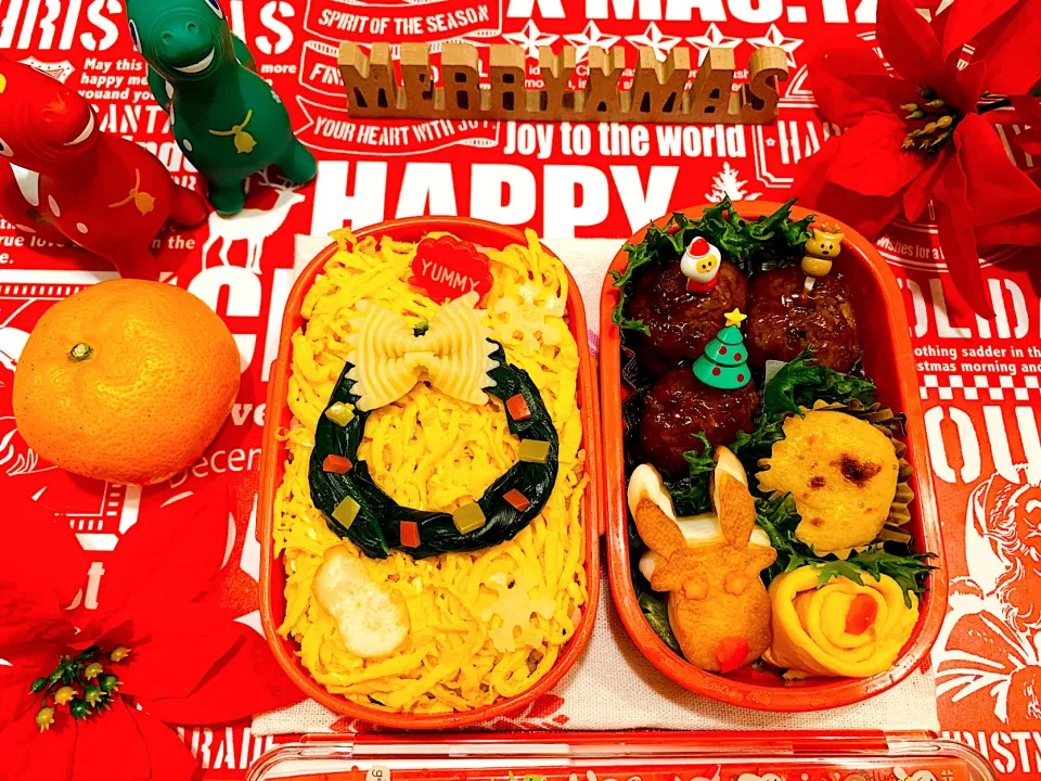 JKお弁当🎄クリスマス弁当🎄|いちごさん