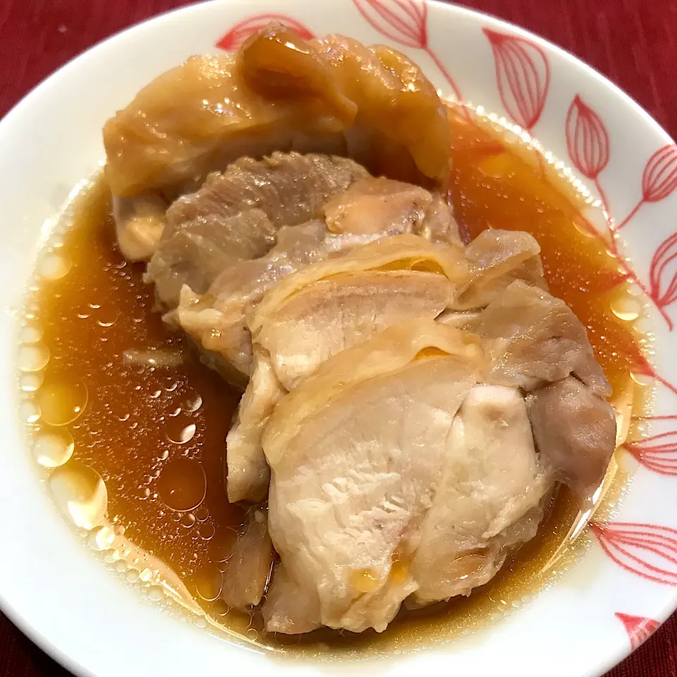 Snapdishの料理写真:Yuuさんの、レンジではちみつ鷄チャーシュー☆|やにゃさん