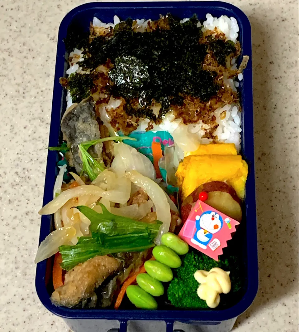 Snapdishの料理写真:鯖の南蛮漬け弁当|besさん