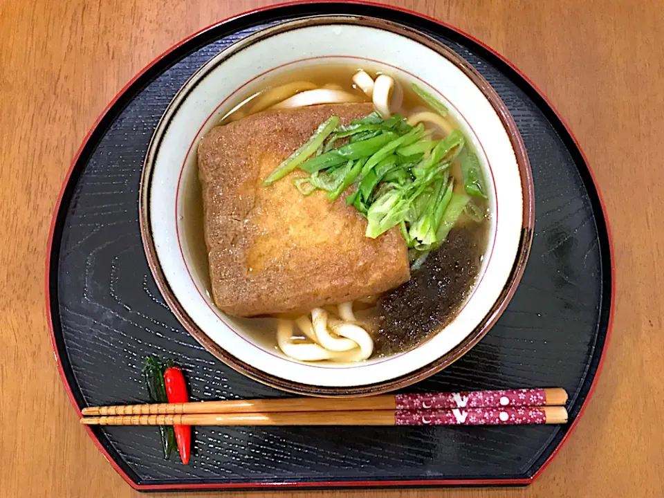 きつねうどん|ゆうかさんさん