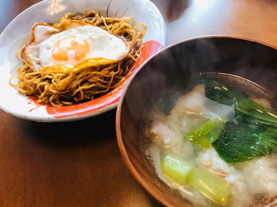 Snapdishの料理写真:20191205旦那さんのお昼ご飯|akiyo22さん