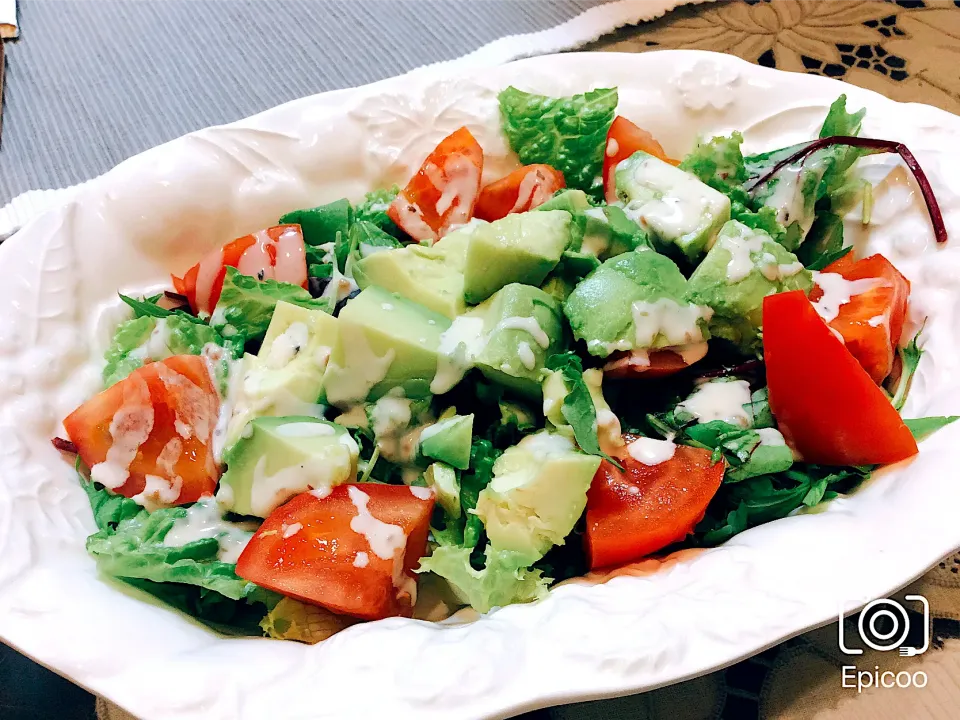 今日はサラダ🥗を食べよう😋|アライさんさん