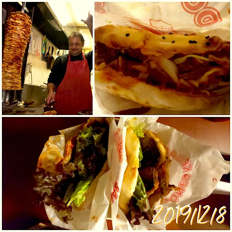 Midnight meals🌝Kebab Chef🥙ﾋﾞｰﾌ&ﾐｯｸｽｹﾊﾞﾌﾞ&鯖ｻﾝﾄﾞ|🌈Ami🍻さん