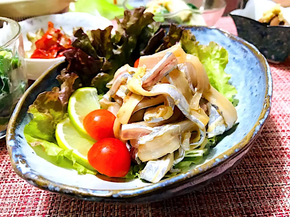 太刀魚セゴシポン酢和え(*☻-☻*)♡♡♡|イチロッタさん