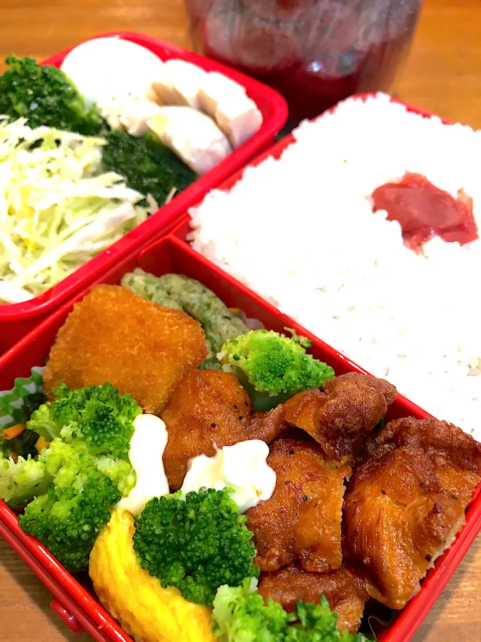 12/10次男用弁当&妻用弁当(糖質制限弁当)|マツさん