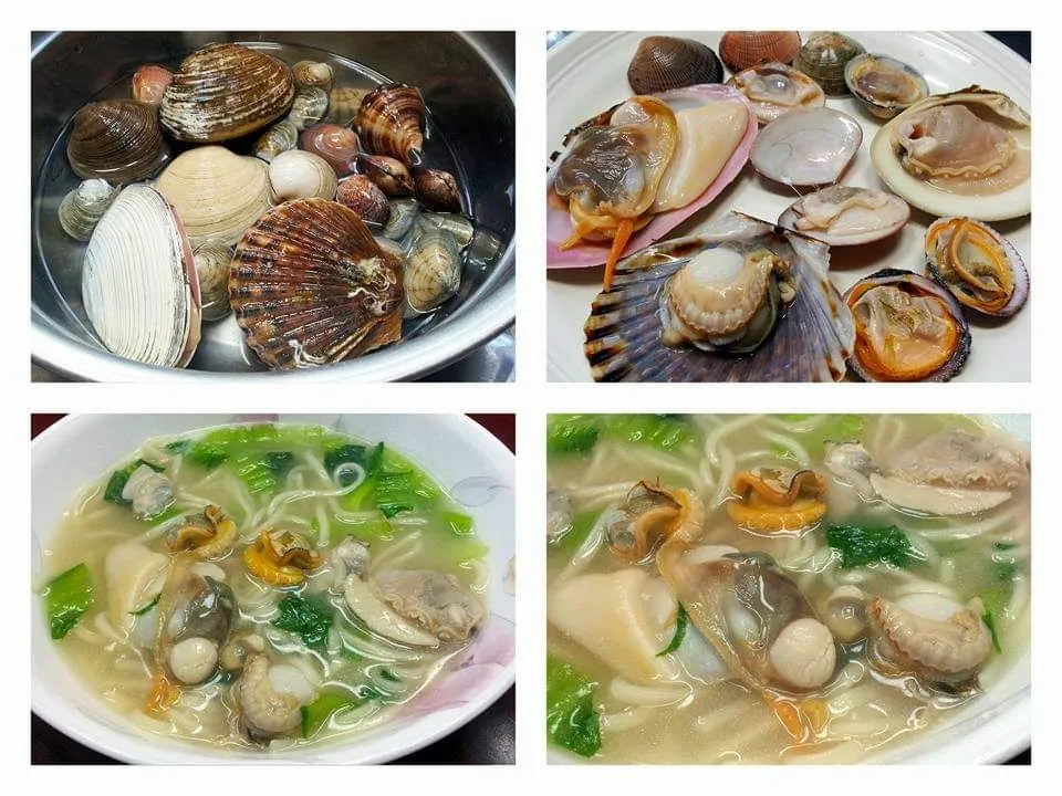 shellfish noodle soup|steven z.y.さん